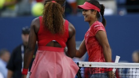 2013美网女单半决赛：李娜0-2遭小威横扫